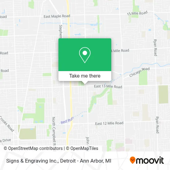 Signs & Engraving Inc. map