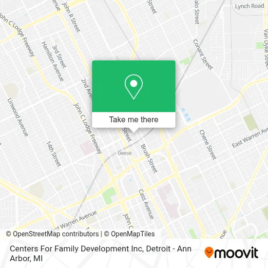 Centers For Family Development Inc map