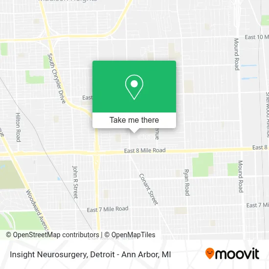 Insight Neurosurgery map