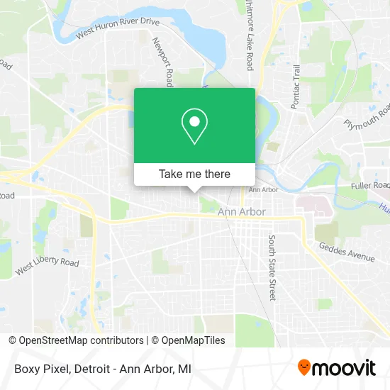 Boxy Pixel map
