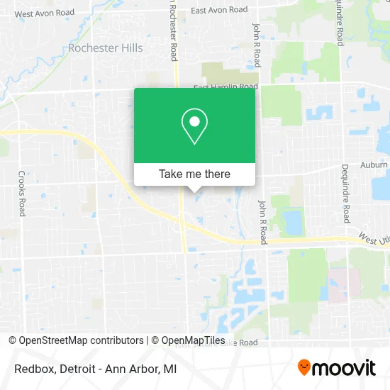 Redbox map