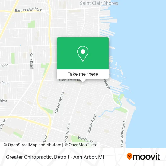 Greater Chiropractic map