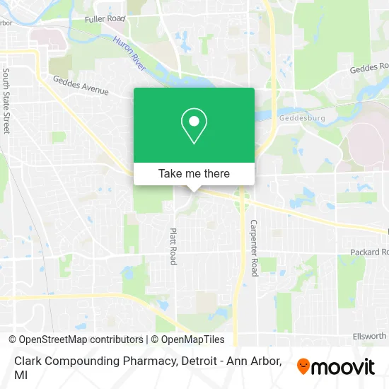 Clark Compounding Pharmacy map
