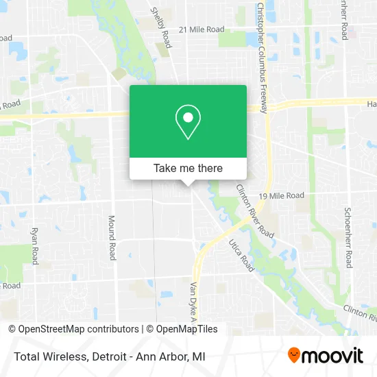 Total Wireless map