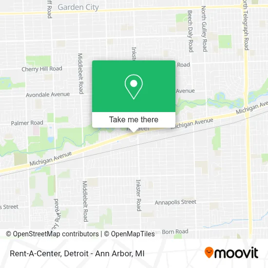 Rent-A-Center map