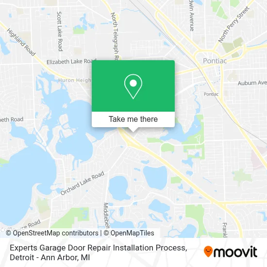 Experts Garage Door Repair Installation Process map