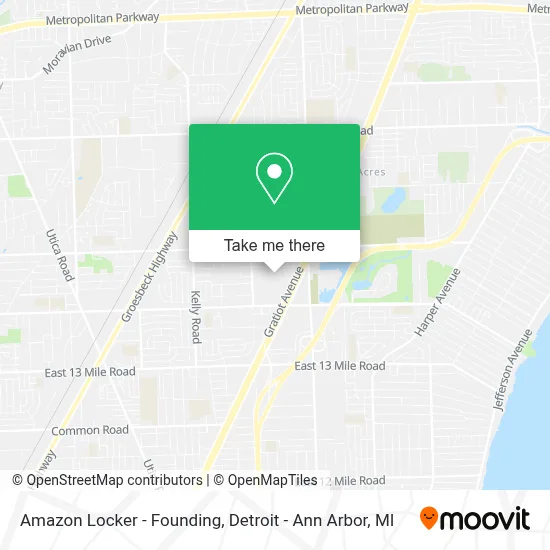 Amazon Locker - Founding map