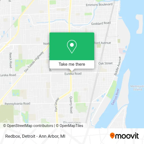 Redbox map