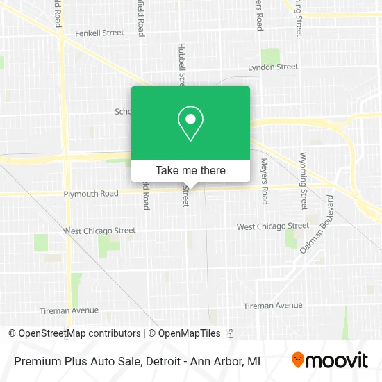 Premium Plus Auto Sale map