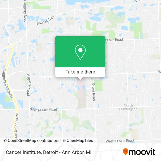 Cancer Institute map