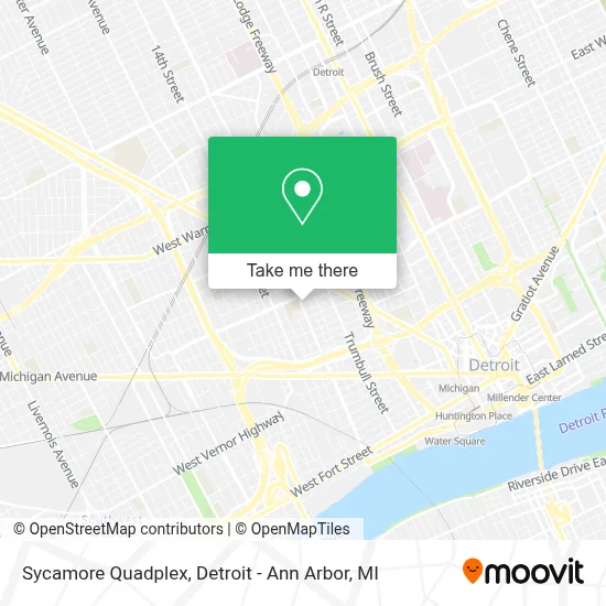 Sycamore Quadplex map