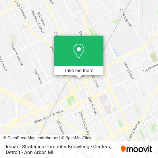 Impact Strategies Computer Knowledge Centers map