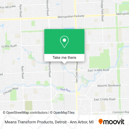 Means Transform Products map