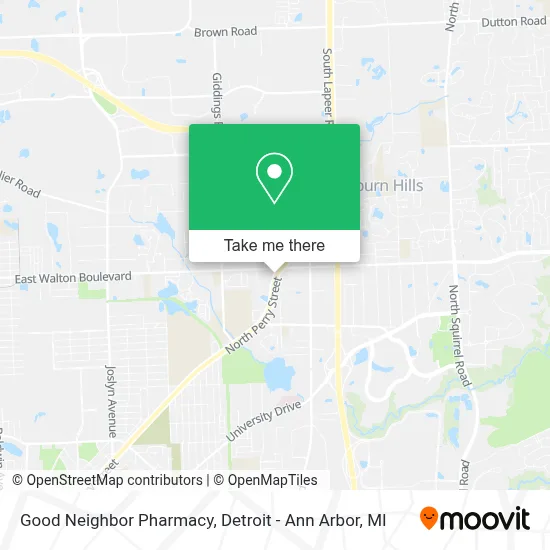 Good Neighbor Pharmacy map
