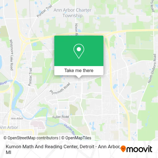 Kumon Math And Reading Center map