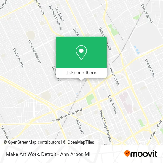 Make Art Work map