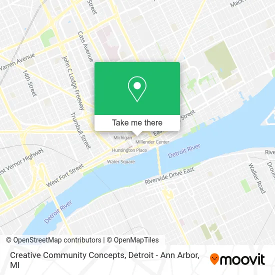 Creative Community Concepts map