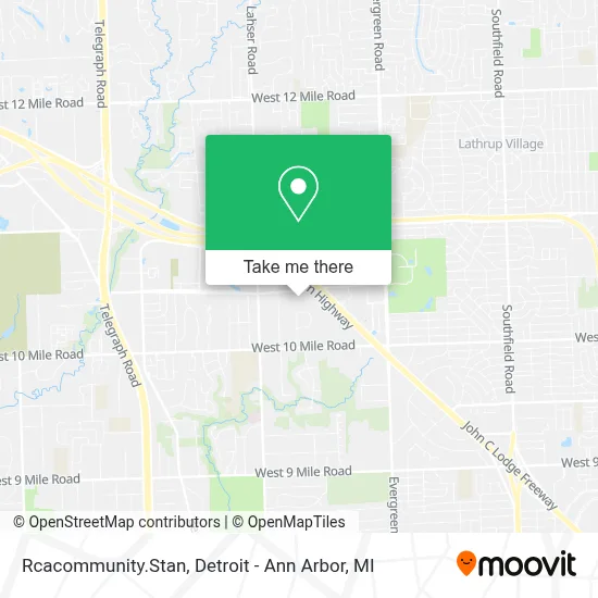 Rcacommunity.Stan map