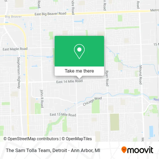 The Sam Tolla Team map