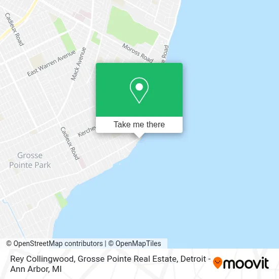 Rey Collingwood, Grosse Pointe Real Estate map