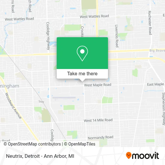 Neutrix map