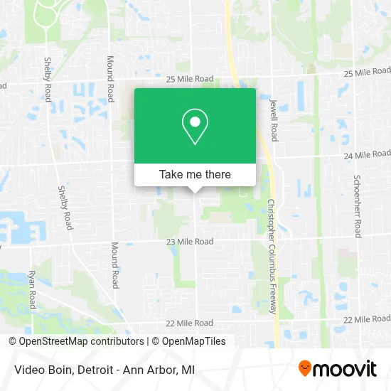 Video Boin map