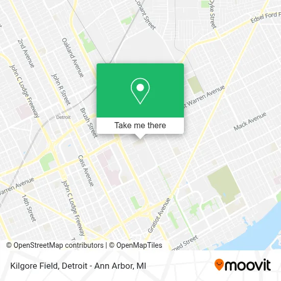 Kilgore Field map