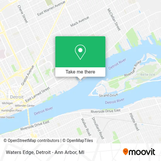 Waters Edge map