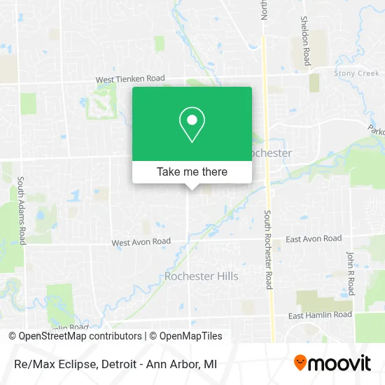 Re/Max Eclipse map