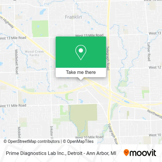Prime Diagnostics Lab Inc. map