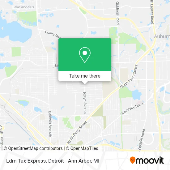 Ldm Tax Express map