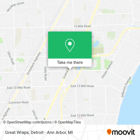 Great Wraps map