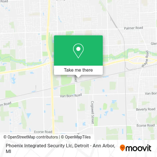 Phoenix Integrated Security Llc map