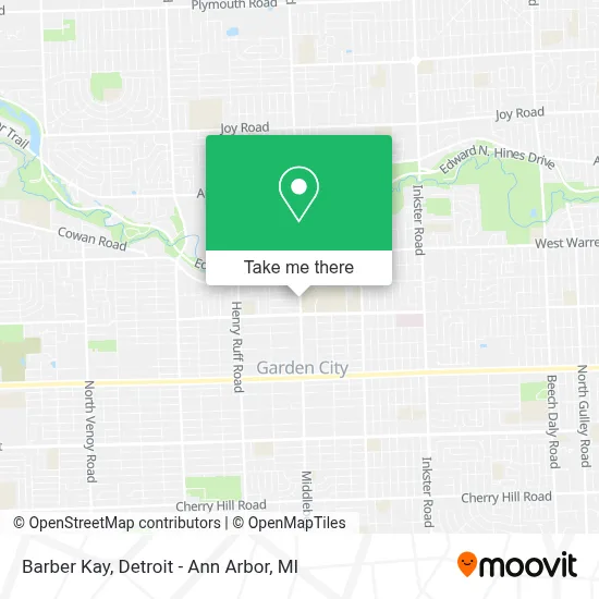 Barber Kay map
