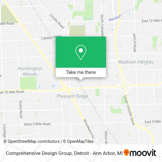 Comprehensive Design Group map