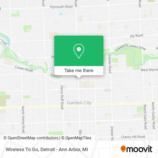 Wireless To Go map