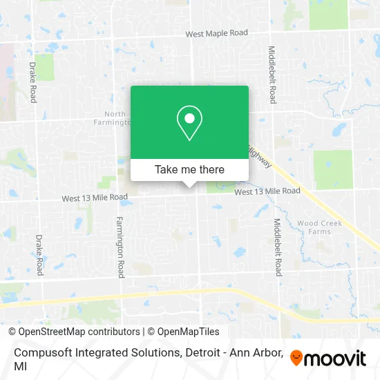 Compusoft Integrated Solutions map