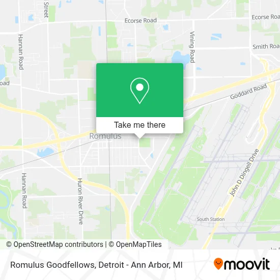 Romulus Goodfellows map