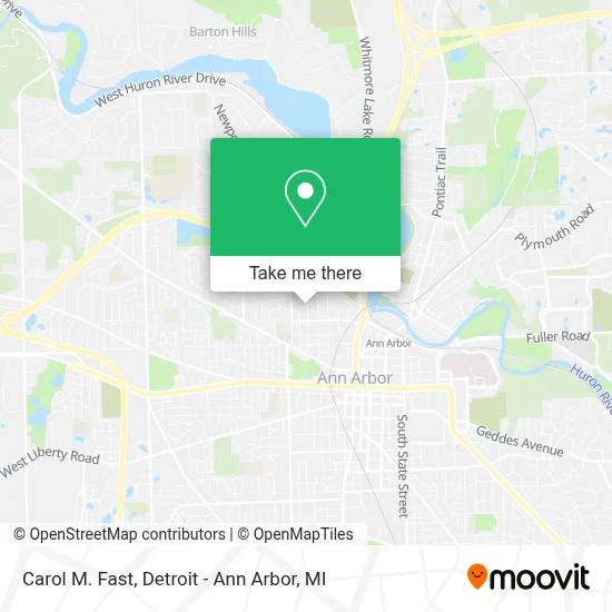 Carol M. Fast map