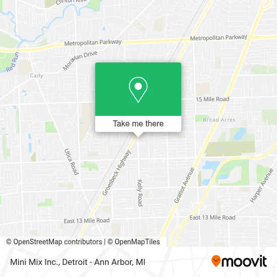Mini Mix Inc. map
