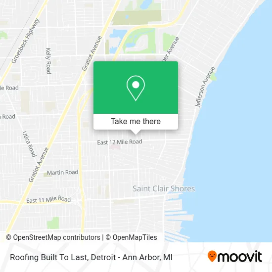 Roofing Built To Last map