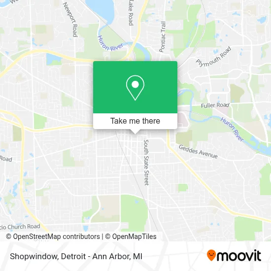Shopwindow map