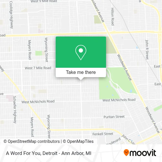 A Word For You map