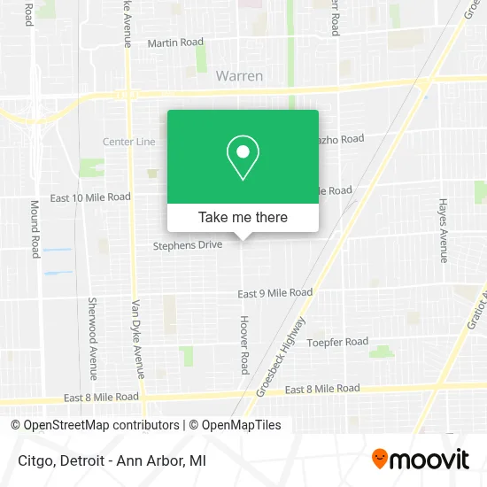 Citgo map