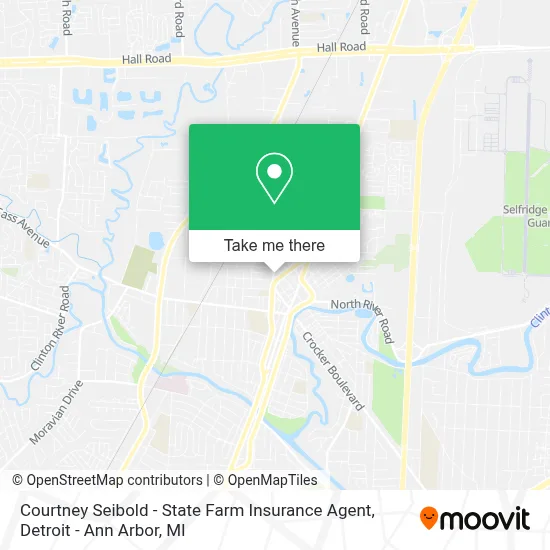 Courtney Seibold - State Farm Insurance Agent map