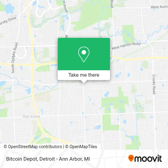 Bitcoin Depot map