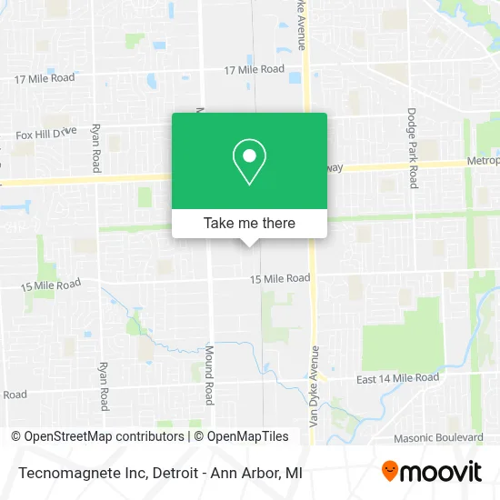 Tecnomagnete Inc map