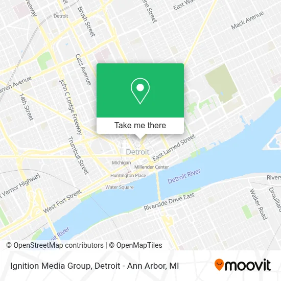 Ignition Media Group map