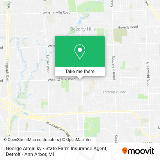 George Almaliky - State Farm Insurance Agent map