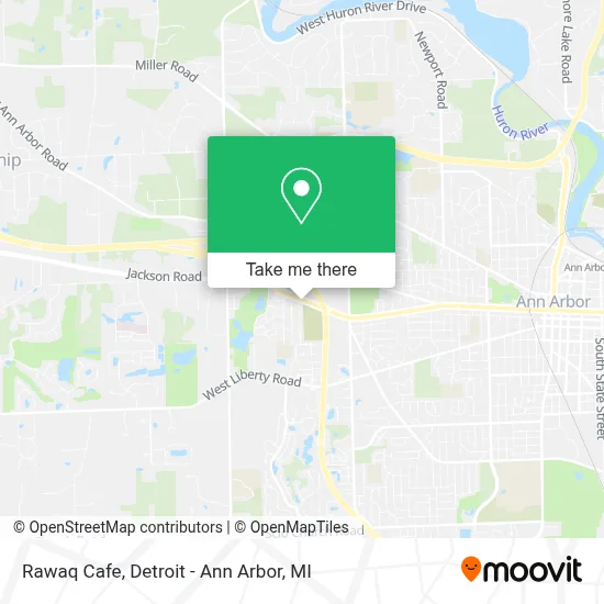 Rawaq Cafe map